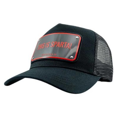 шапка,всички,шапки,john,hatter,&,co,this,is,sparta!,cap,black,(black)