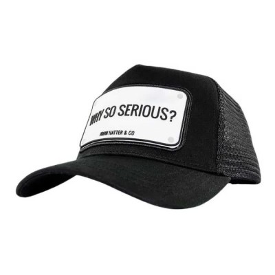 шапка,всички,шапки,john,hatter,&,co,why,so,serious?,cap,black,(black,01)
