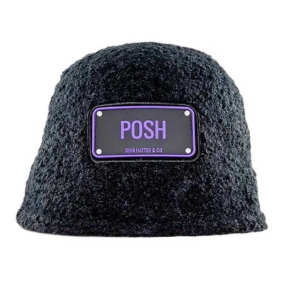шапка,всички,шапки,john,hatter,&,co,winter,bucket,posh,bucket,hat,black,(black)
