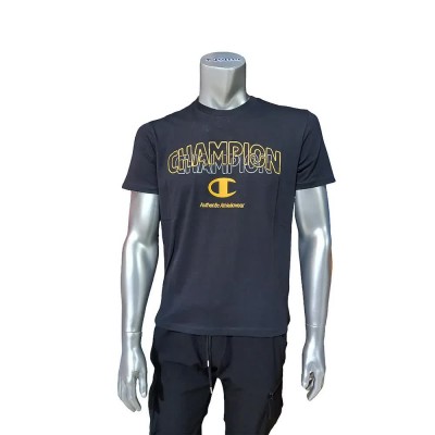 тениска,мъжки,тениски,дамски,тениски,champion,222279,short,sleeve,t,shirt,blue,(black)