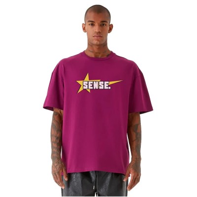 тениска,мъжки,тениски,дамски,тениски,9n1m,sense,star,short,sleeve,t,shirt,purple,(aubergine)