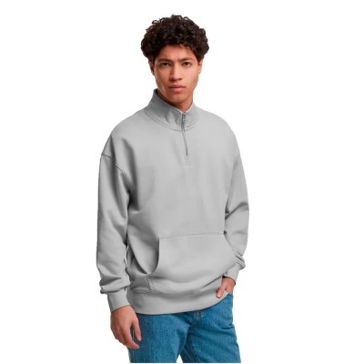 блуза,мъжки,пуловери,def,dfcn147,half,zip,sweatshirt,grey,(belgian,block)
