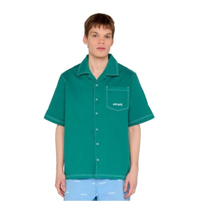 риза,с,къс,ръкав,дамски,ризи,мъжки,ризи,ecko,unltd,fabio,hemden,short,sleeve,shirt,green,(fanfare)