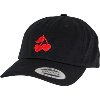 тениска,всички,шапки,miss,tee,heart,cherries,cap,black,(black)