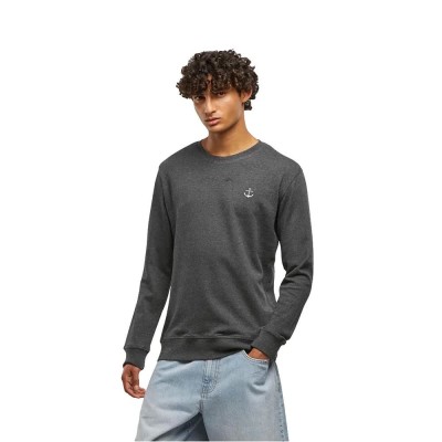 тениска,мъжки,пуловери,mister,tee,anchor,sign,sweatshirt,grey,(charcoal)