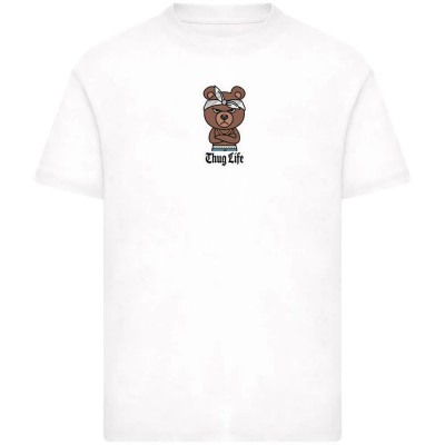 тениска,мъжки,тениски,дамски,тениски,mister,tee,bandana,bear,sketch,short,sleeve,t,shirt,white,(white)