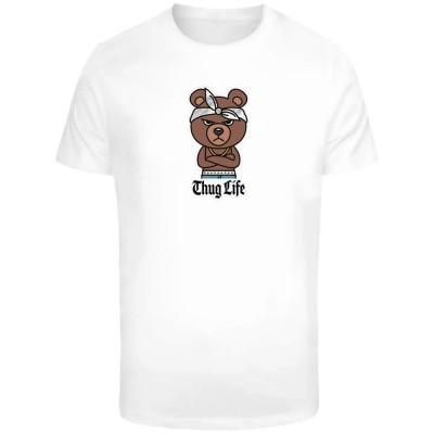 тениска,мъжки,тениски,дамски,тениски,mister,tee,bandana,bear,sketch,short,sleeve,t,shirt,white,(white)