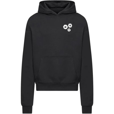 суичър,мъжки,пуловери,mister,tee,bold,flowers,hoodie,black,(black)
