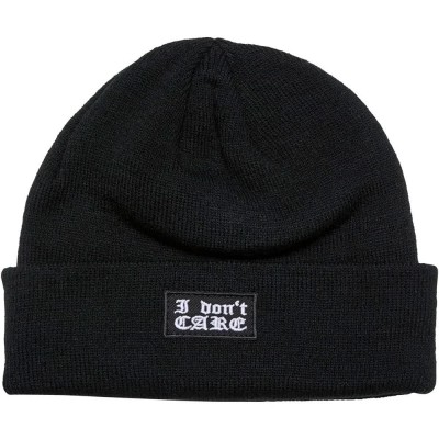тениска,всички,шапки,mister,tee,i,don´t,care,beanie,black,(black)