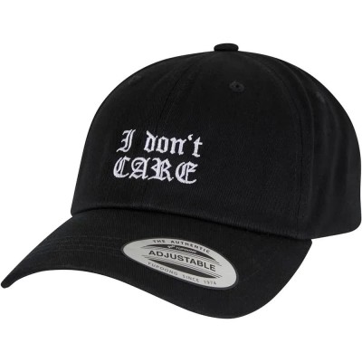 тениска,всички,шапки,mister,tee,i,don´t,care,cap,black,(black)