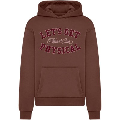 суичър,мъжки,пуловери,mister,tee,let´s,get,physical,hoodie,brown,(chocolate,brown)