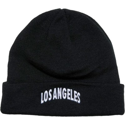 тениска,всички,шапки,mister,tee,los,angeles,beanie,black,(black)