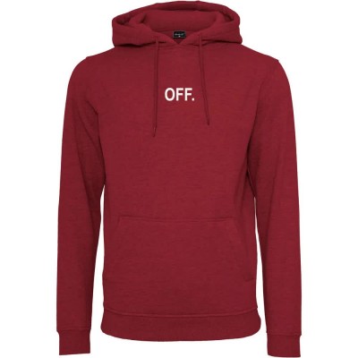 суичър,мъжки,пуловери,mister,tee,off,hoodie,red,(ruby,white)