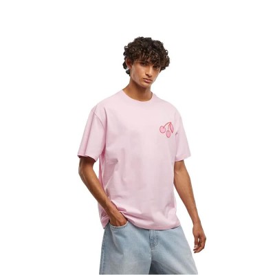 тениска,мъжки,тениски,дамски,тениски,mister,tee,pink,cherries,oversized,short,sleeve,t,shirt,pink,(soft,pink)