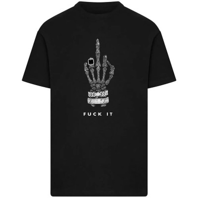 тениска,мъжки,тениски,дамски,тениски,mister,tee,skull,hand,short,sleeve,t,shirt,black,(black)