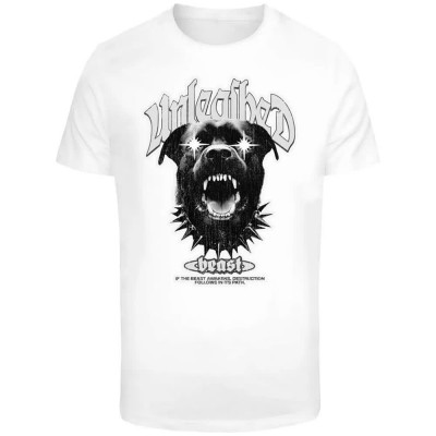тениска,мъжки,тениски,дамски,тениски,mister,tee,the,unleashed,beast,short,sleeve,t,shirt,white,(white)