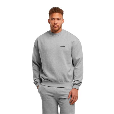 тениска,мъжки,пуловери,mister,tee,upscale,core,oversized,sweatshirt,grey,(heather,grey)