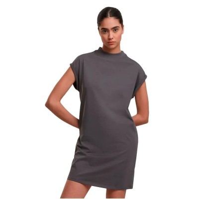 рокля,дамски,поли,и,рокли,new,morning,studios,nm026,short,sleeve,short,dress,grey,(magnet)