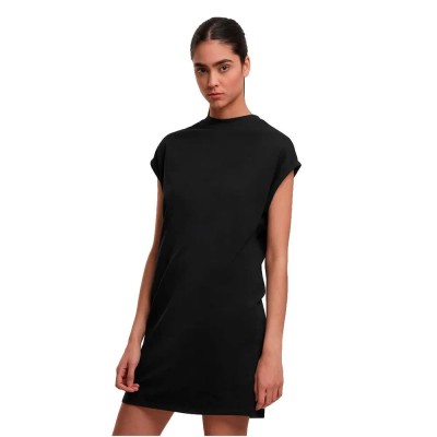 рокля,дамски,поли,и,рокли,new,morning,studios,nm026,short,sleeve,short,dress,black,(black)