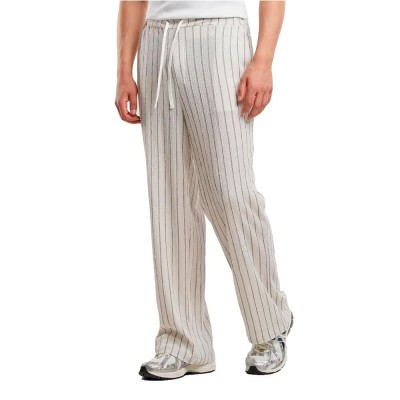 панталони,мъжки,панталони,дамски,панталони,urban,classics,striped,pants,beige,(off,white,black)