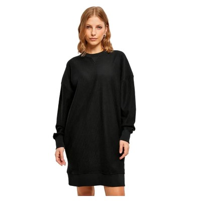рокля,дамски,поли,и,рокли,urban,classics,tb5055,oversized,long,sleeve,short,dress,black,(black)