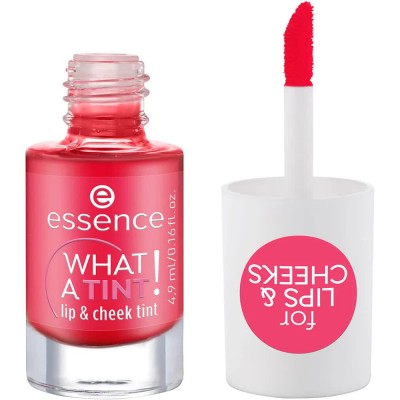 ексфолианти,essence,what,a,tint!,tinte,para,labios,y,mejillas,nº02,coral,sunset,4.9ml,blush