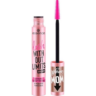 очна,линия,essence,with,out,limits,extreme,lenghtening,&,volume,nº02,brown,13ml,eyelash,mask,brown
