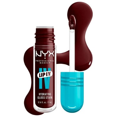 специфични,козметични,продукти,nyx,professional,makeup,iv,nº15,water´bout,wine?,5ml,lip,gloss,brown,purple