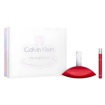 дамски,парфюми,calvin,klein,my,euphoria,vapo,set,110ml,eau,de,parfum,red
