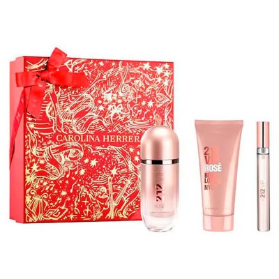 дамски,парфюми,carolina,herrera,212,vip,rosé,vapo,set,190ml,eau,de,parfum,pink
