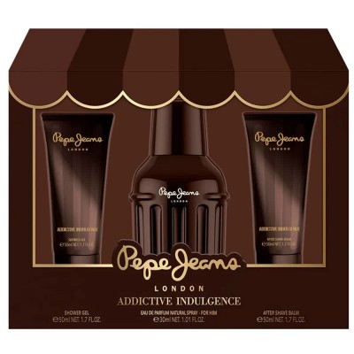 мъжки,парфюми,pepe,jeans,addictive,indulgence,vapo,set,130ml,eau,de,parfum,golden