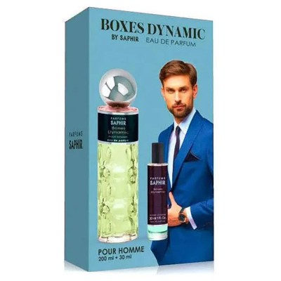 мъжки,парфюми,saphir,boxes,dynamic,vapo,set,230ml,eau,de,parfum,clear