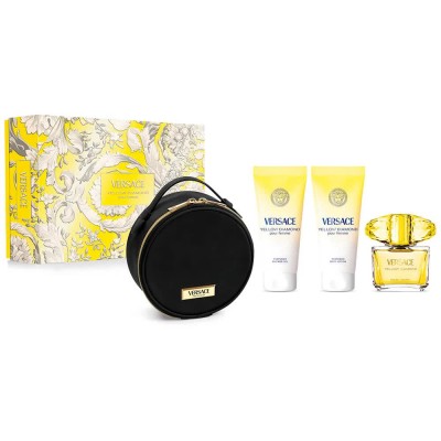 дамски,парфюми,versace,yellow,diamond,vapo,set,290ml,eau,de,toilette,yellow,black