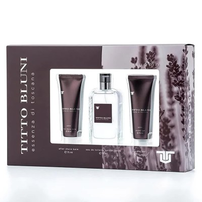 мъжки,парфюми,titto,bluni,selezione,essenza,di,toscana,vapo,set,75ml,eau,de,toilette,clear