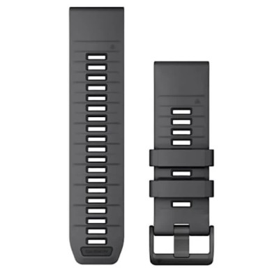 електро,garmin,quickfit®,26,mm,silicone,strap,silver,(slate,grey,black)