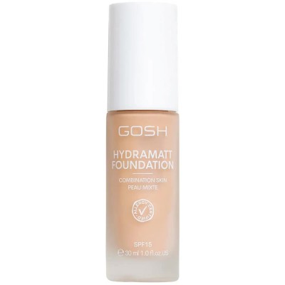 ексфолианти,gosh,hydramatt,spf15,nº006,medium,light,neutral,30ml,foundation,beige