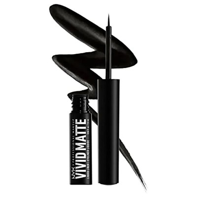 очна,линия,nyx,professional,makeup,vivid,matte,liquid,black,2ml,eyeliner