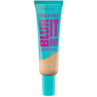 ексфолианти,rimmel,london,kind,free,blur,it,out,effect,mate,nº150,rose,vanilla,30ml,foundation,beige