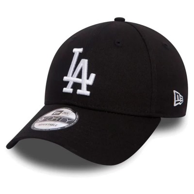 шапка,всички,шапки,new,era,la,dodgers,cap,black,(black,white)