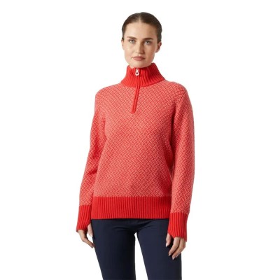 блуза,мъжки,пуловери,дамски,пуловери,helly,hansen,arctic,iceland,knit,sweater,red,(alert,red)