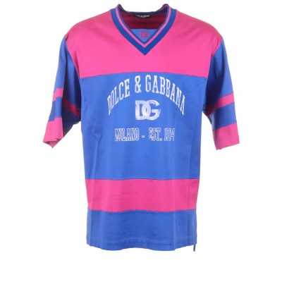 тениска,мъжки,тениски,дамски,тениски,dolce,&,gabbana,747198,short,sleeve,t,shirt,blue,(blue)