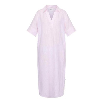 рокля,дамски,поли,и,рокли,redgreen,delphine,3,4,sleeve,dress,pink,(rose,stripe)