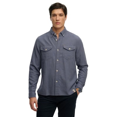 риза,с,дълъг,ръкав,дамски,ризи,мъжки,ризи,superdry,merchant,lite,long,sleeve,shirt,blue,(flint,blue)