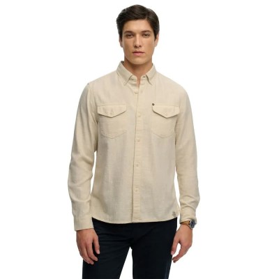 риза,с,дълъг,ръкав,дамски,ризи,мъжки,ризи,superdry,merchant,lite,long,sleeve,shirt,beige,(riff,white)