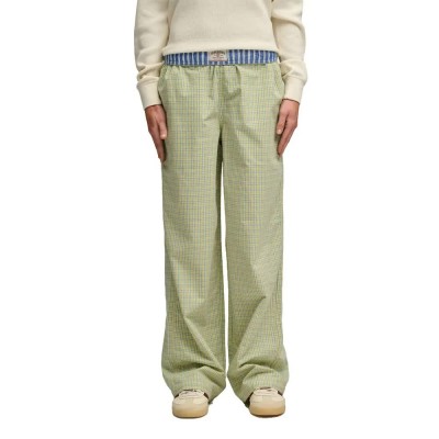 панталони,мъжки,панталони,дамски,панталони,superdry,mini,check,cotton,pants,green,(hampton,yellow,check)