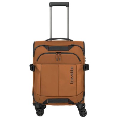 куфари,travelite,briize,4w,s,trolley,bag,brown,(curry)