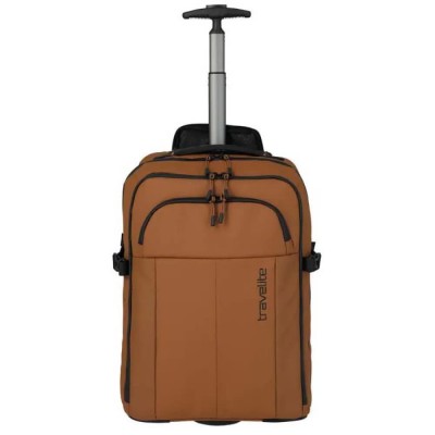 куфари,travelite,briize,backpack,2w,trolley,bag,brown,(curry)