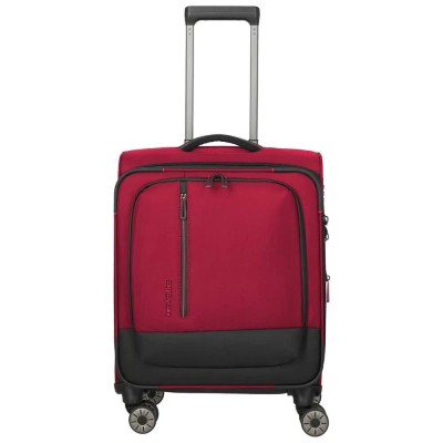 куфари,travelite,crosslite,4w,s,expandable,trolley,bag,red,(red)