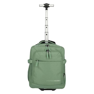 куфари,travelite,kick,off,trolley,bag,green,(sage,green)