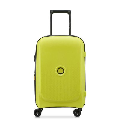 куфари,delsey,belmont,expandable,55cm,35l,trolley,bag,yellow,(chartreuse,green)